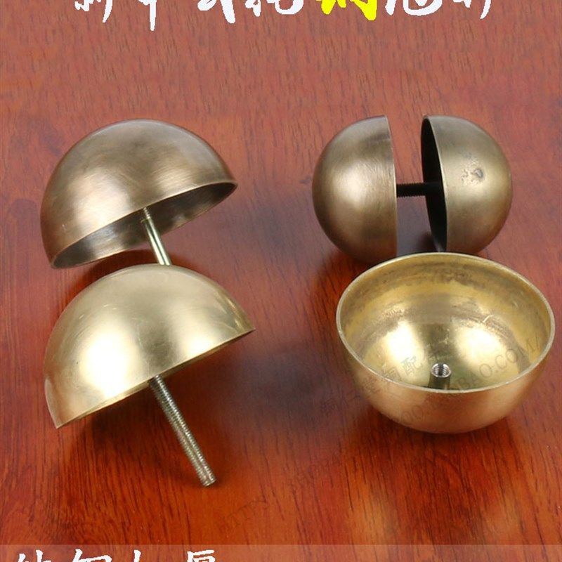 仿古纯铜大门铜钉泡钉玻璃门对装铜门钉古建木门装饰钉圆钉铜配件