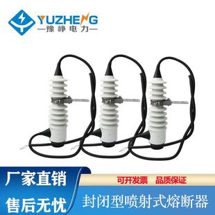 10KV户外高压封闭型喷射式 100A令克开关保险 熔断器PRW