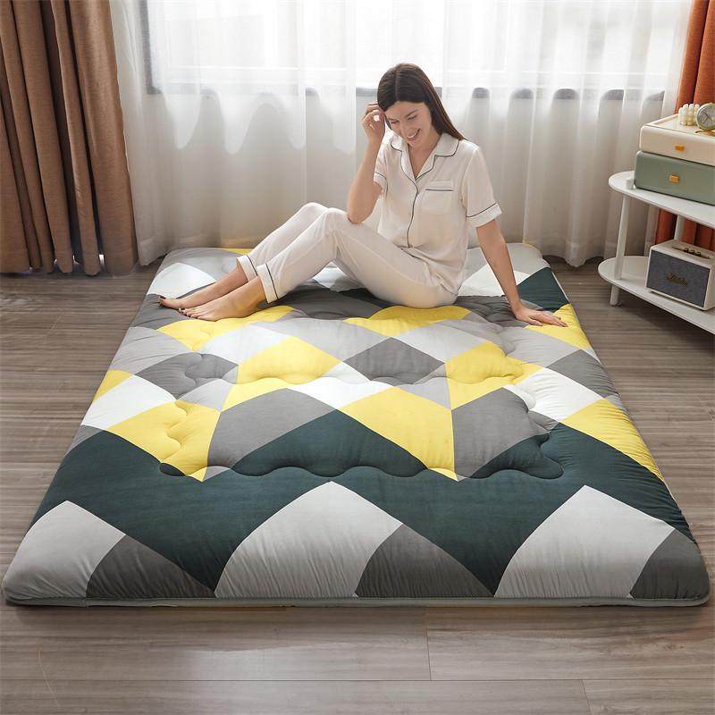 大豆纤维加厚榻榻米床垫软垫子可折叠懒人单人宿舍打地铺睡垫神器,床上用品,床垫/床褥/床护垫/榻榻米床垫,淘宝优惠券,粉丝福利购,淘宝优惠卷