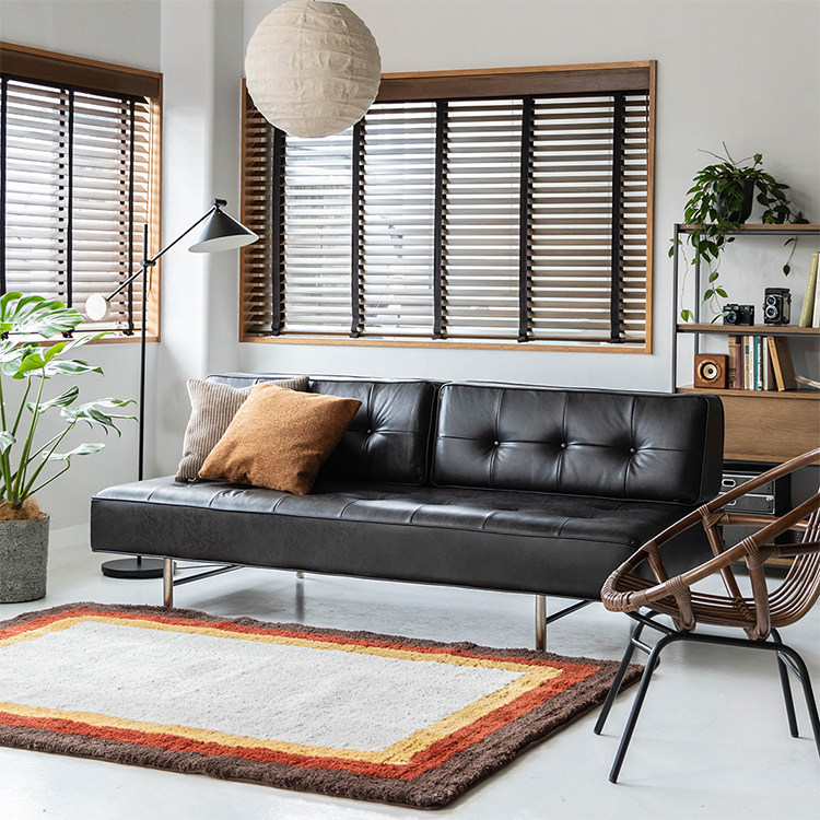 简约中古轻奢实木客厅小户型直排复古拉扣无扶手可躺黑色皮艺沙发,鲜花速递/花卉仿真/绿植园艺,其它园艺用品,淘宝优惠券,粉丝福利购,淘宝优惠卷