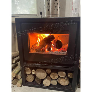 壁炉真火炉木柴室内 冬季室内取暖真火燃木壁炉 室内取暖装饰壁炉
