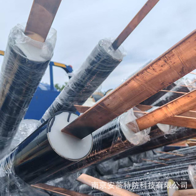 2.2米垂直接地极通信设备接地引出装置  防雷接地绝缘电阻高