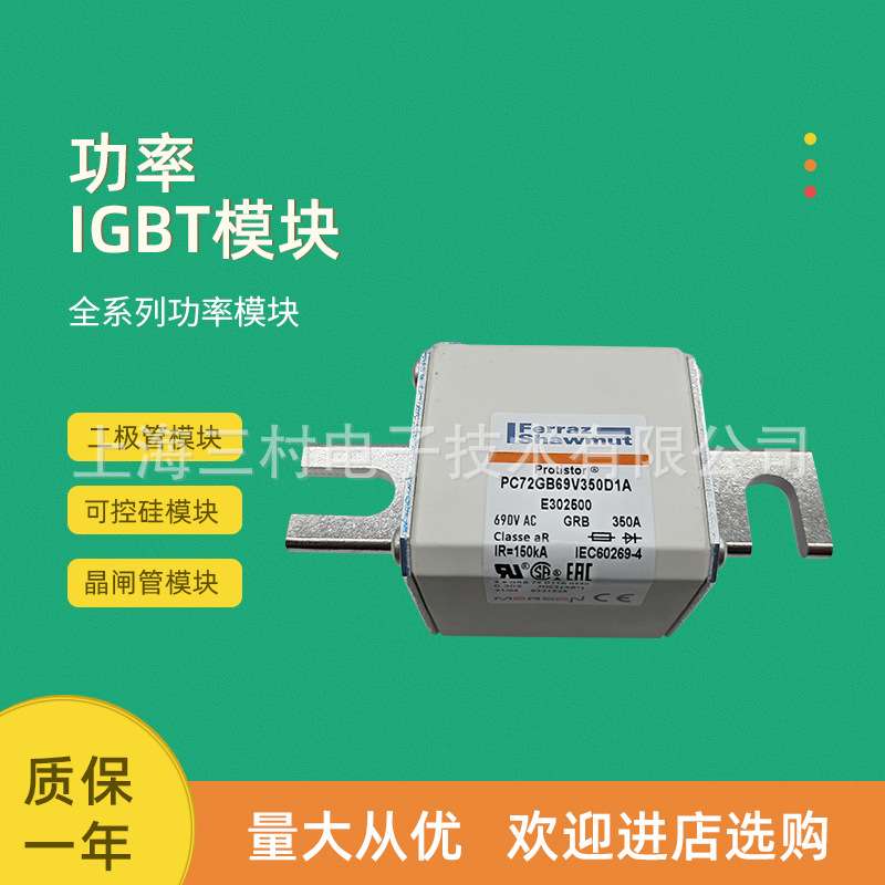 全新熔断器保险PC72GB69V350D1A/E302500 PC72GB69V400D1AV302215