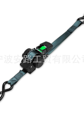 自动伸缩拉紧器新品25mmx3.5m 船用拖车横梁系紧带棘轮拉紧器绑带