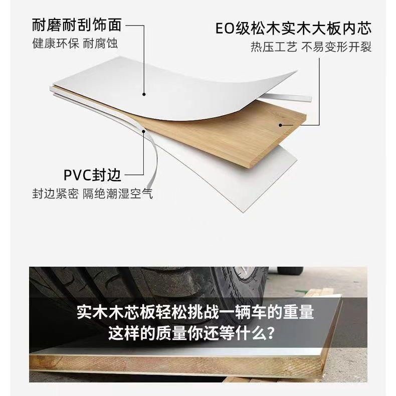 纯实木松木多层大容量玄关鞋柜