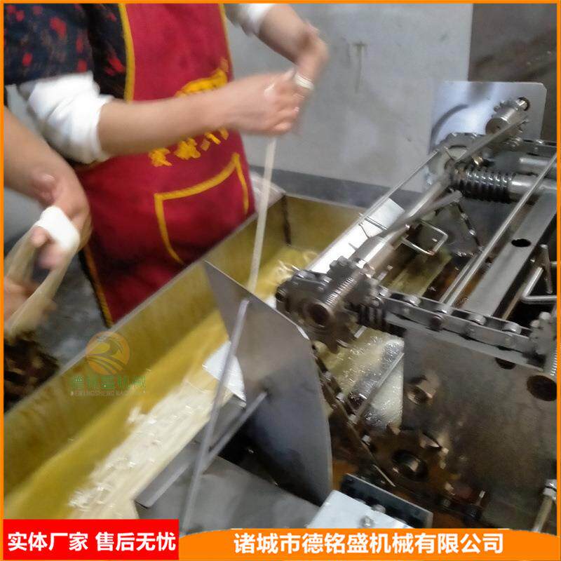 绕条快的五秒一个的金丝馓子油炸机炸小馓子机器馓子油炸流水线