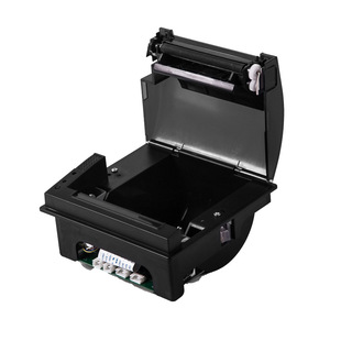 80mm3寸嵌入式面板热敏打印机带切刀自助终端存包柜排队叫号机