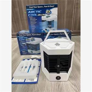 空调扇小型风扇办公室静音制 喷雾迷你冷风机家用清凉桌面便N携式