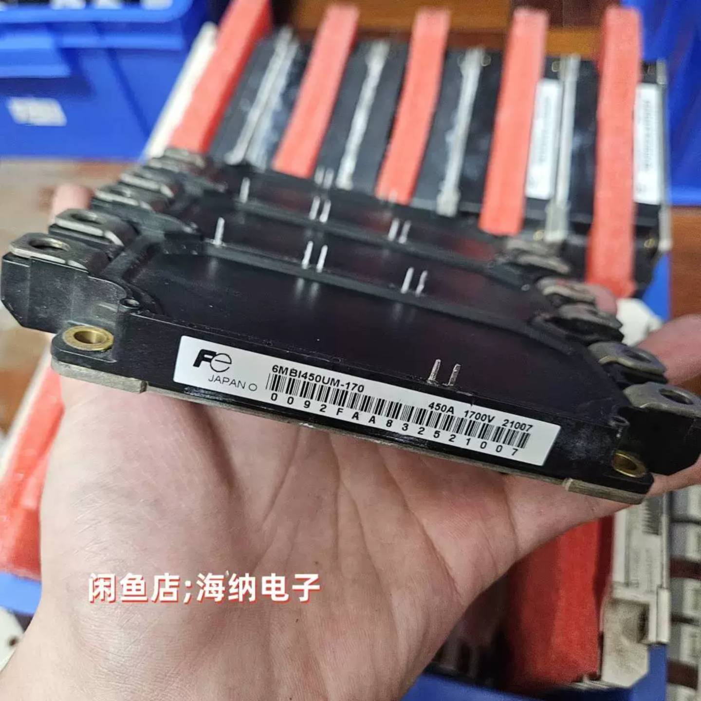 可维修模块 6MBI450UM-170 450安1700伏 99新议价