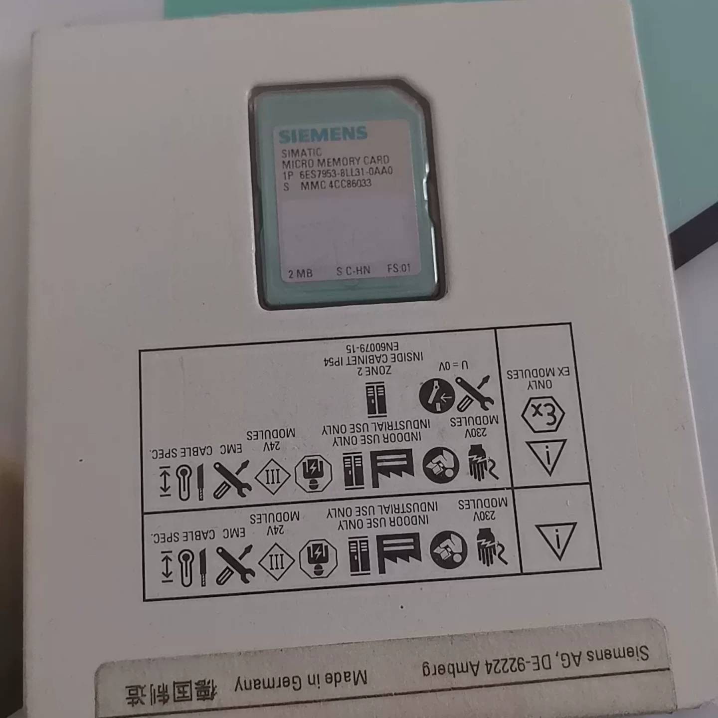 可维修西门子储存卡6es7953-8LL31-0AA0,2Mb议价