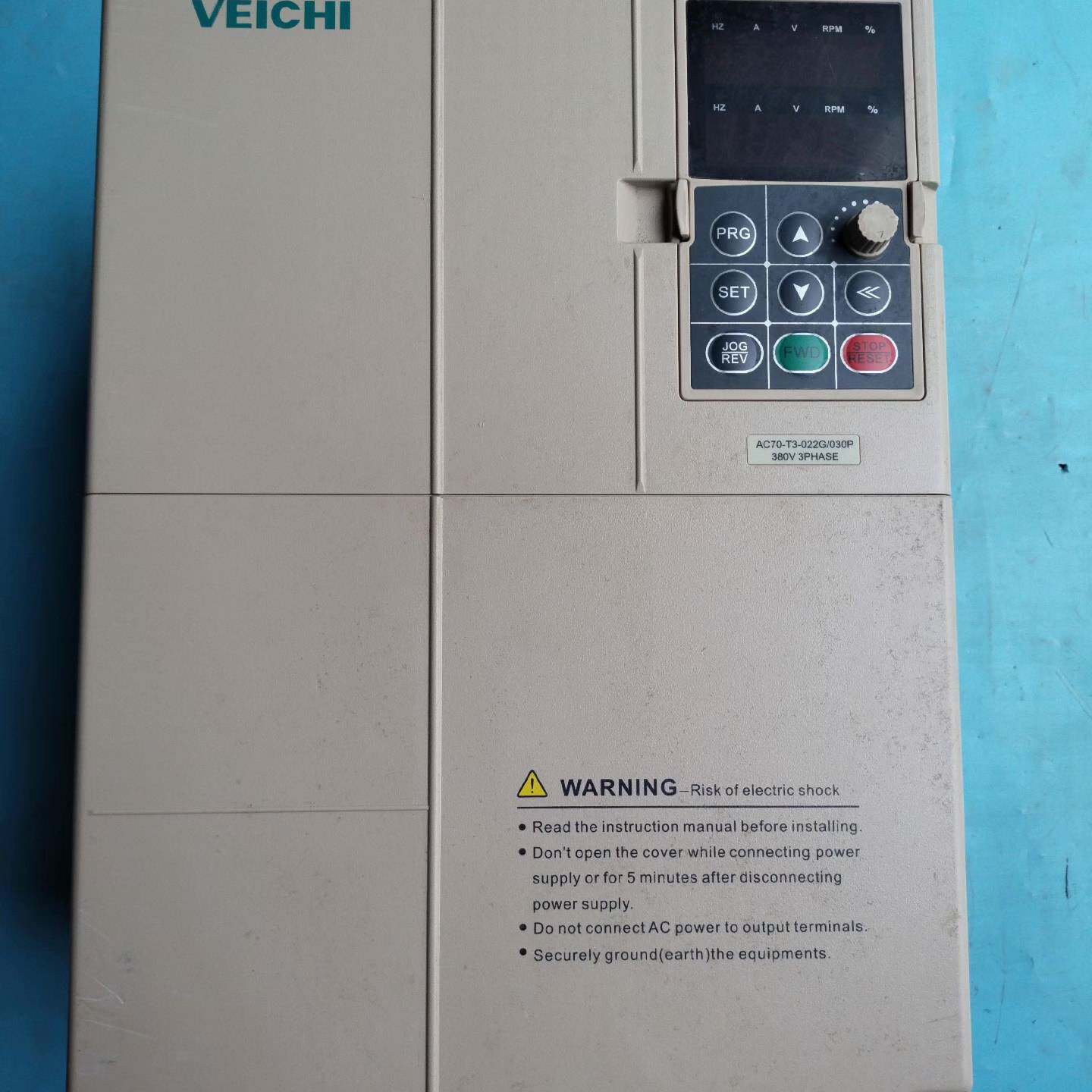 维修AC70-T3-022G/030P伟创变频器AC70系列，2议价图片