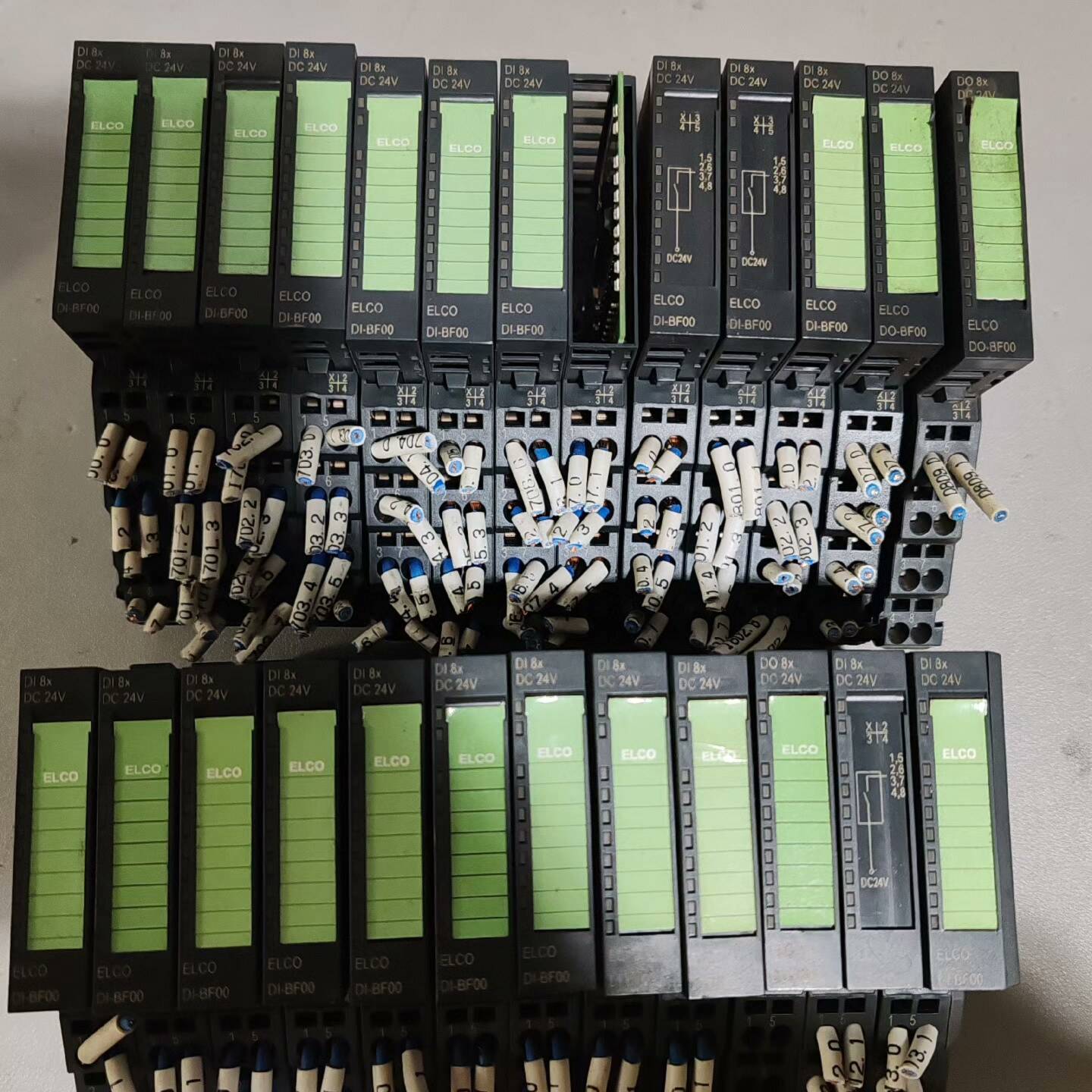 可维修ELCO模块，DI-BF00，DO-BF00，实物如图拆议价