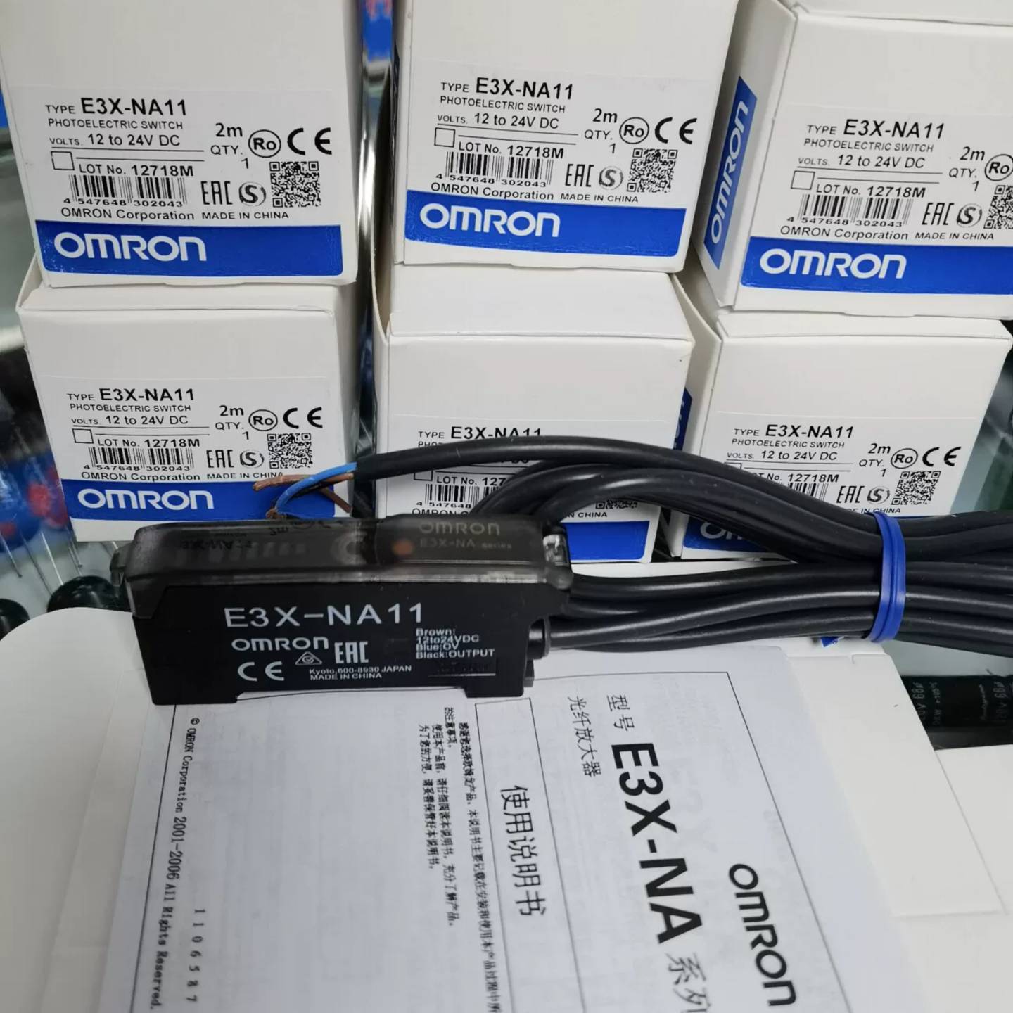 可维修欧姆龙光纤放大器E3X-NA11 DL-S7573 CA议价