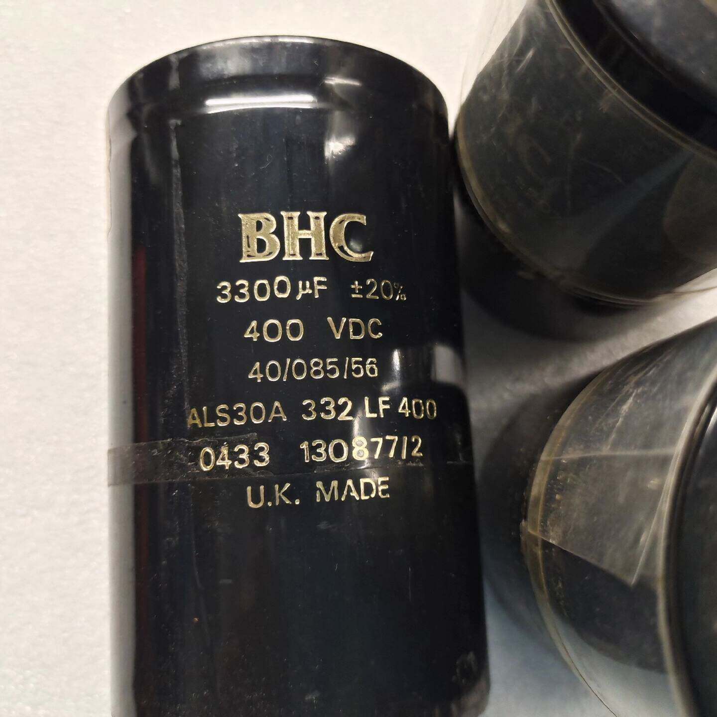 可维修原壳BHC RIFA电容3300UF 400VDC议价