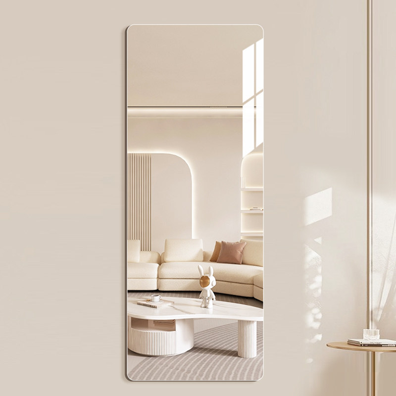 全身镜全身镜壁挂式卧室玻璃大镜子挂墙家用高清全身镜子贴墙自粘,住宅家具,穿衣镜,淘宝优惠券,粉丝福利购,淘宝优惠卷