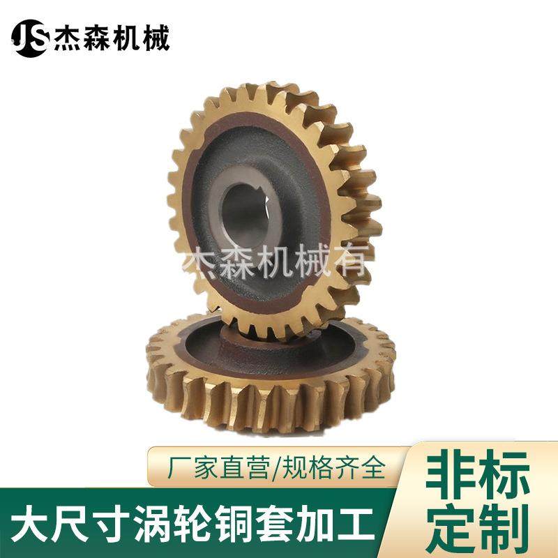 厂家生产蜗轮 蜗轮蜗杆加工耐磨铜涡轮精密涡轮蜗杆按需来图定制