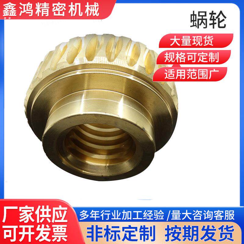 厂家现货 铜蜗轮齿轮 涡轮蜗杆齿轮各类非标蜗轮