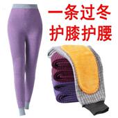 女士秋冬保暖裤 加肥加大内穿打底裤 加绒加厚高腰棉裤 护膝护腰秋裤