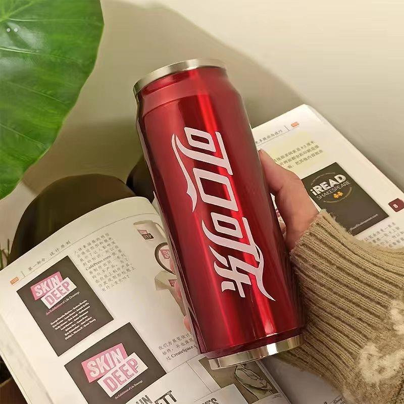 个性创意304不锈钢啤酒可乐易拉罐保温水杯刻字时尚韩版学生杯子