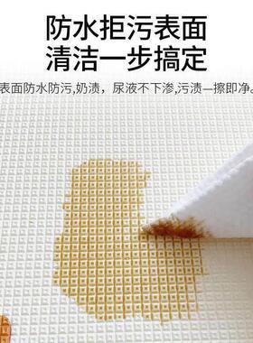 防潮加厚爬行垫宝宝婴幼儿整张防摔垫爬爬垫隔凉防水家用泡沫地垫
