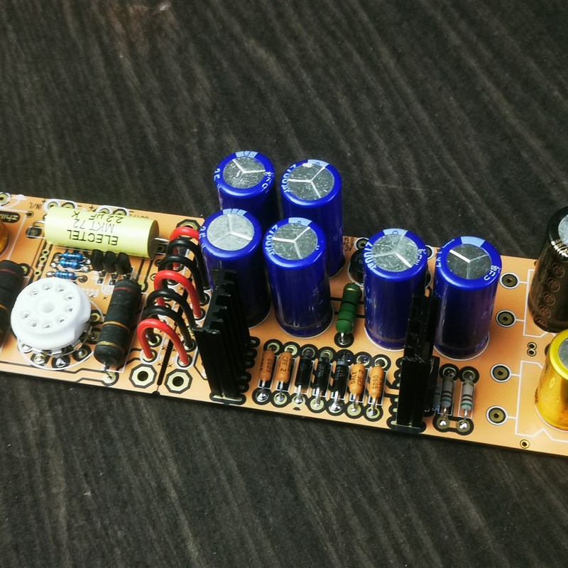 (A30) 多用途低失真6dj8胆前级板cd解码器胆管模拟输出级胆管运放