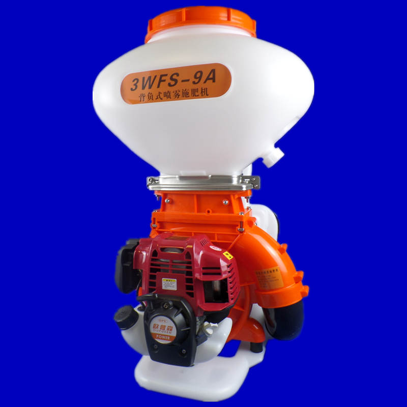 四冲程 施肥机 农用 多功能背负式 喷雾喷粉打药机撒肥播种施肥器