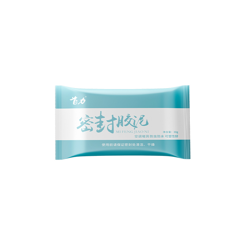 空调洞孔口密封胶泥防火泥封堵塞补墙填充防下水管道白色堵漏胶泥