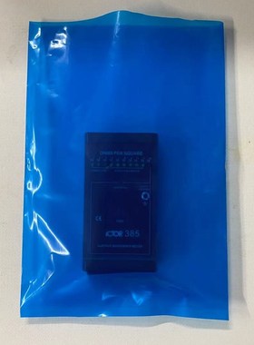 防静电袋PE蓝色平口袋加厚塑料包装袋电子芯片主板静电袋子100只