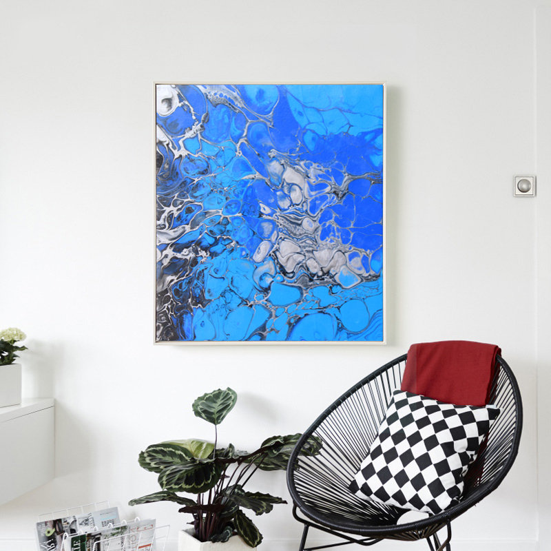 油画布框亚麻定制包邮丙烯流体画材料圆形实木油画内框木条油画布