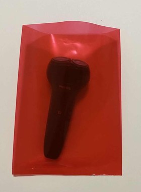 pe红色平口袋12*17加厚塑料包装袋彩色袋子汽配零件螺帽螺丝袋子