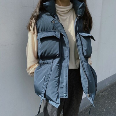 极速Winter Spring Warm Vest 2021 Korean Loose Coat Thickenin