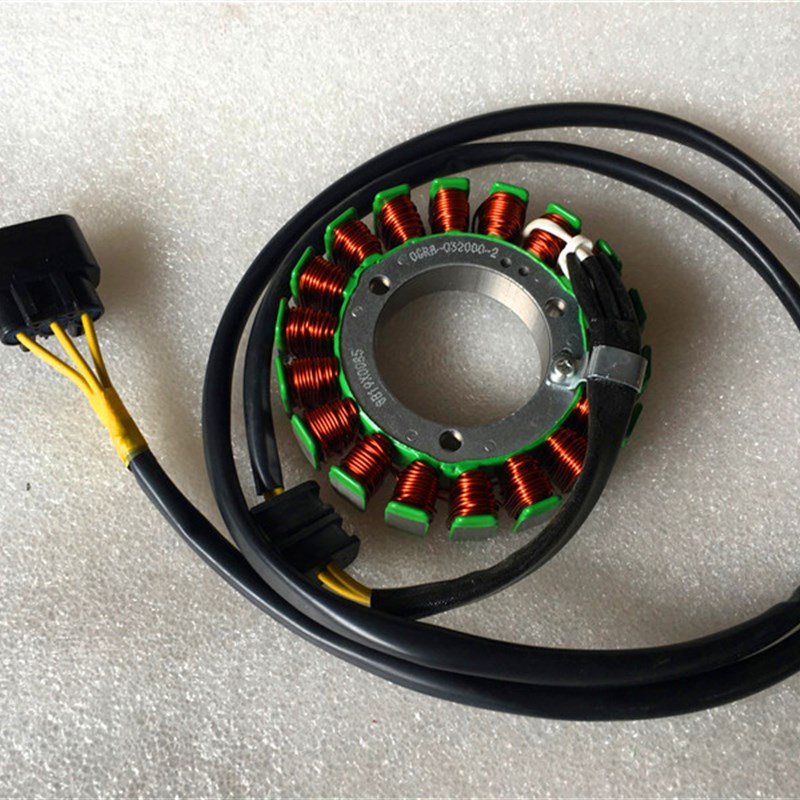 适用沙滩车CF625 X550 Z550 X6 U6 CF450磁电机线圈 发电器