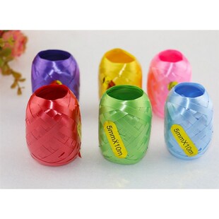 Pack of 6 Balloon Ribbon Fastener Gift String Package Ribbon