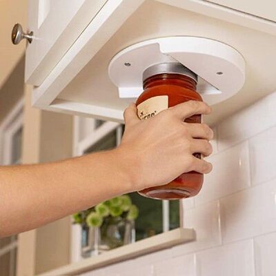 极速The Grip Jar Opener Under Cabinet Lid Opener Opens Any S