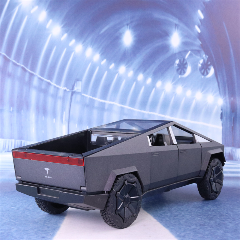 1:24 Tesla Cybertruck Pickup Alloy Car Model Diecasts Metal