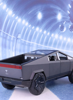 1:24 Tesla Cybertruck Pickup Alloy Car Model Diecasts Metal