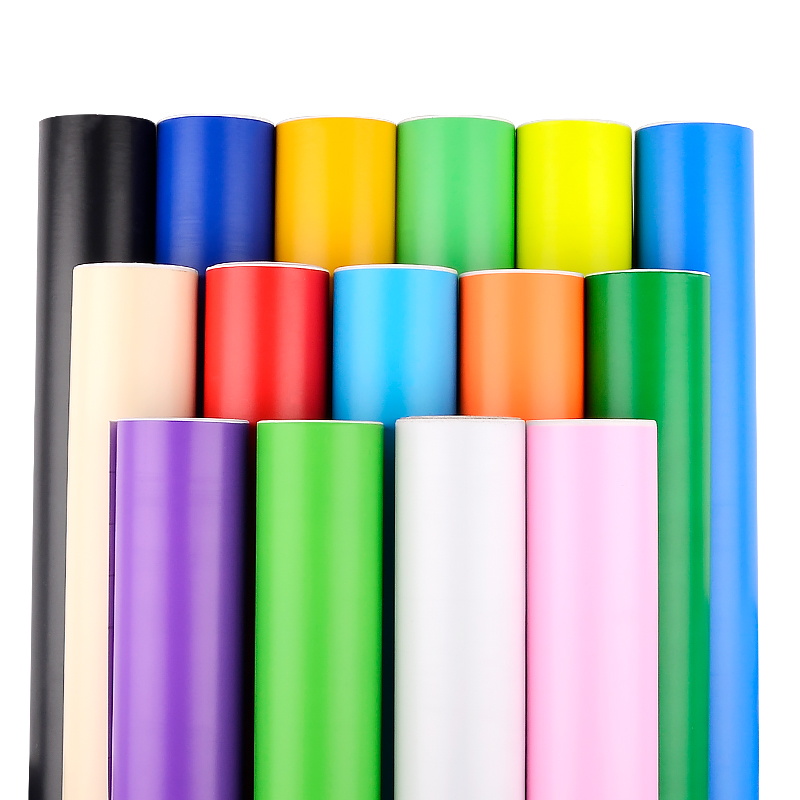 大卷即时贴彩色墙纸不干胶及时A贴手工材料自粘贴幼儿园背景墙贴