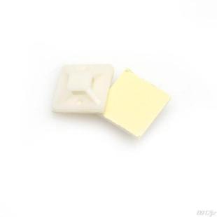 Adhesive Mounting Nylon Mounts 极速100Pcs Tie Cable Self Zip