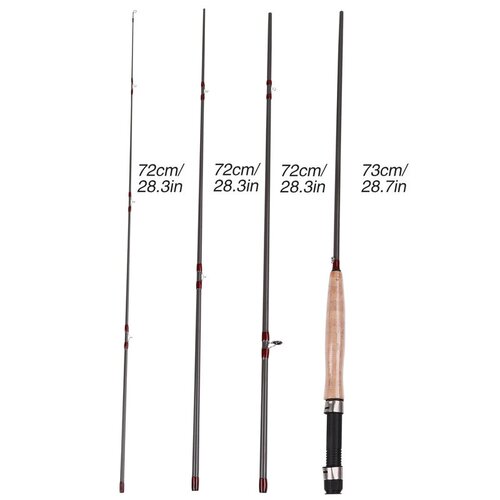 好货Sougayialng Fly Fishing Rod Set  2.7M 8.86FT #5/6  Fly R