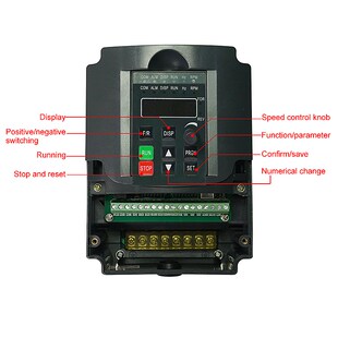 Output 极速Variable Inverter VFD Spindle Phase Frequency