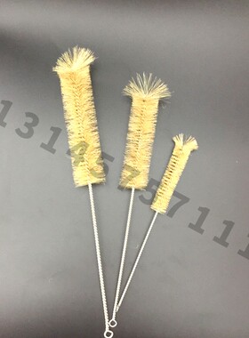 实验室 玻璃 塑料 试管刷 大号 中号 小号 猪毛刷瓶刷 试剂瓶刷