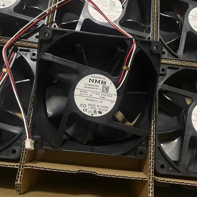 4715KL-05W-B49全新原装NMB DC24V12038 0.46A变频器散热风机风扇