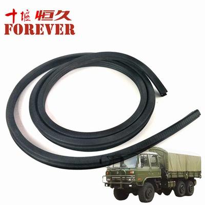 东风EQ2102越野车配件-后车门框密封条/62A-07011-B