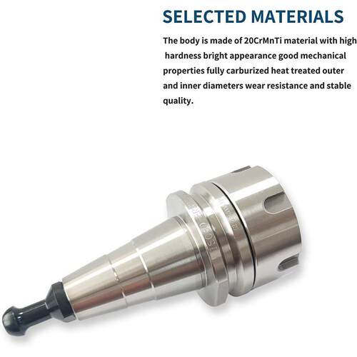 ISO30-ER32-50电镀喷砂动平衡刀柄雕刻机高速刀柄G2.530000RPM