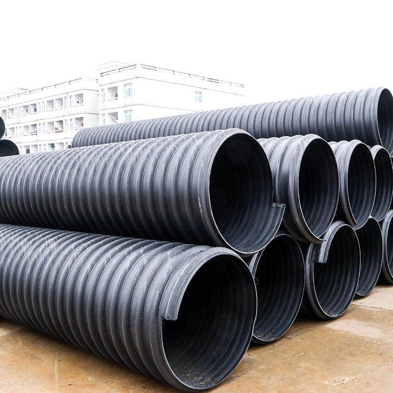 贵州贵阳钢带增强聚乙烯HDPE螺旋波纹管热熔承插电熔连接缠绕增强,橡塑材料及制品,HDPE波纹管,淘宝优惠券,粉丝福利购,淘宝优惠卷