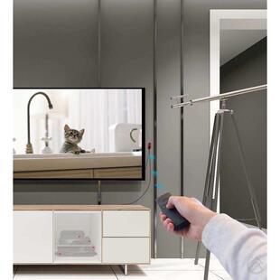 U104红外转发器IR扩展连接线遥控信号延长线灵敏一拖四台隐藏家电