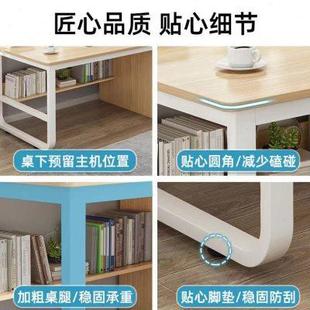 家用卧室现代简约办公桌带抽屉书桌桌椅组合学生学习桌 电脑桌台式