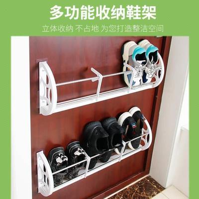 吸盘鞋架吸壁式粘贴在门上的鞋架门吸隐形鞋架门背后鞋架浴室门后