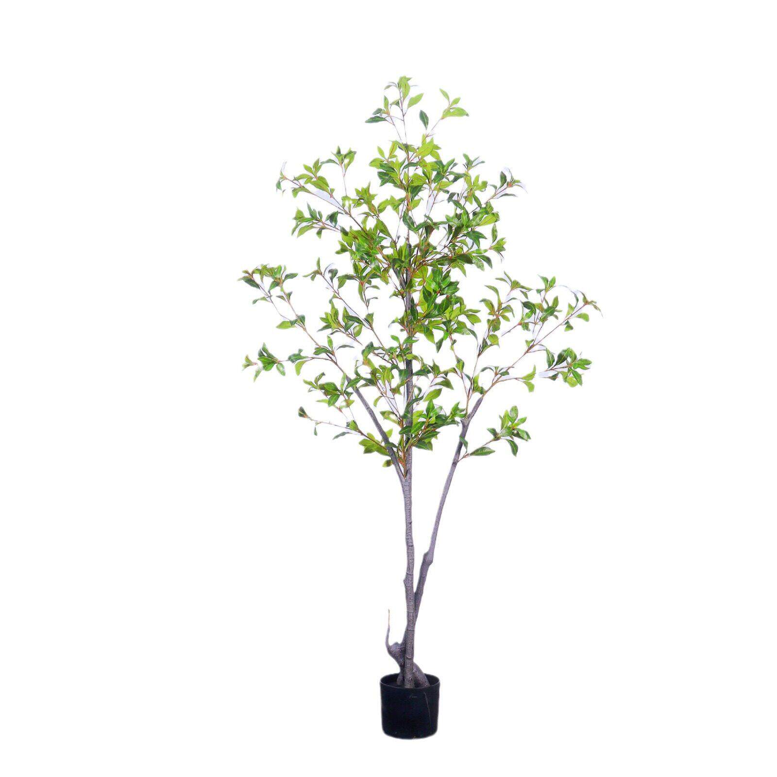 仿真马醉木中日式服装酒店客厅橱窗落地花艺造景绿植物塑料盆栽