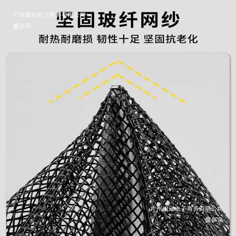 工厂直销新款玻纤网纱侧开全磁条防蚊门帘夏季纱帘沙窗家用免打孔